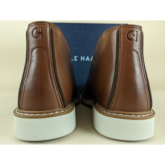 Cole Haan Go To Lace Chukka Boots Mens 8 M Brown Leather Ankle Top Shoes NWB main image 7